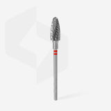 Staleks Punta Carbide PER MANCINI, rosso, diametro 6 mm - lunghezza punta 14 mm
