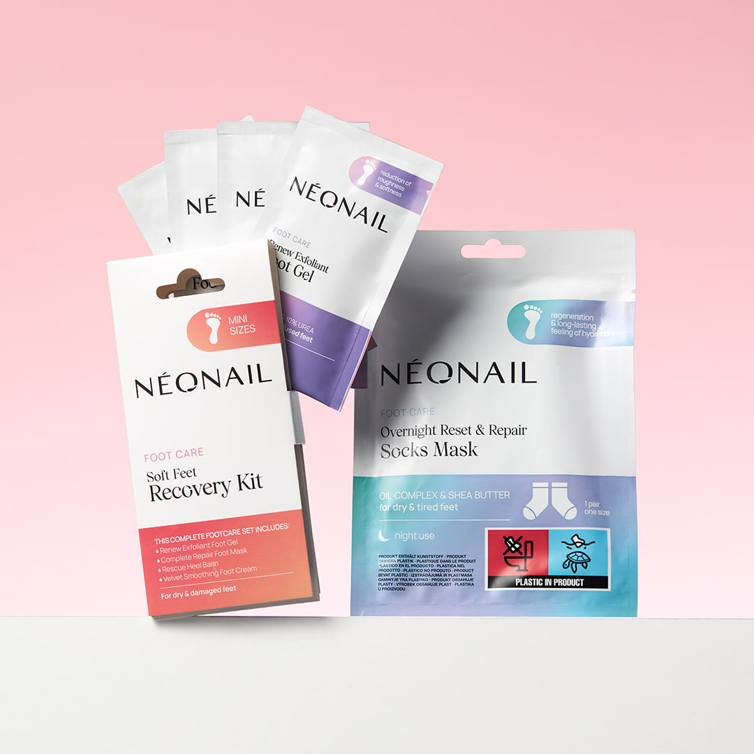 Maschera piedi in calzini da notte: Overnight Reset & Repair Socks Mask