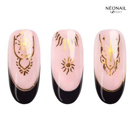 Nail Stickers 06: Astro Gold