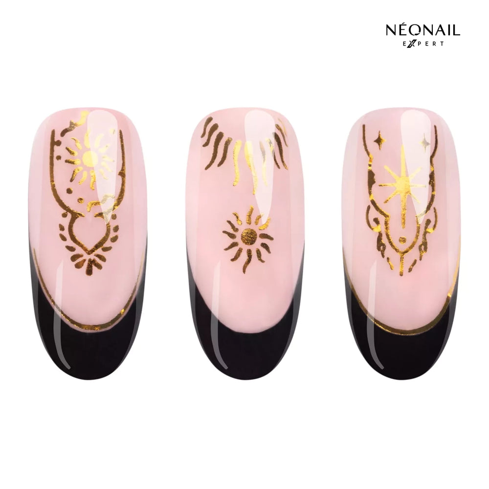 Nail Stickers 06: Astro Gold
