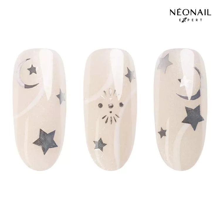 Nail Stickers 05: Astro Silver