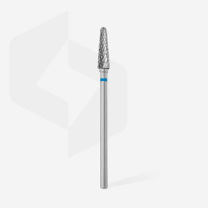 Punta Carbide Tronco, blu, diametro 4 mm - lunghezza punta 13 mm