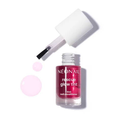 Rescue Glow Tint 3 in 1 Nail Conditioner Glazed Strawberry 7,2ml