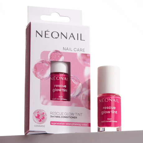 Rescue Glow Tint 3 in 1 Nail Conditioner Pink Magenta 7,2ml