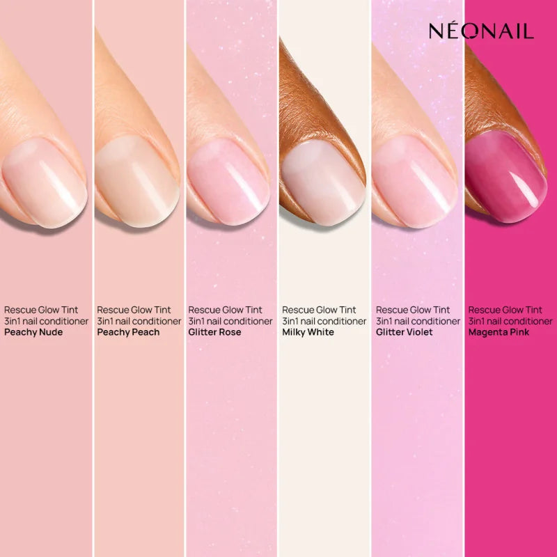 Rescue Glow Tint 3 in 1 Nail Conditioner Pink Magenta 7,2ml