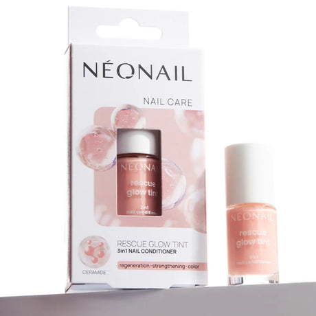 Rescue Glow Tint 3 in 1 Nail Conditioner Peachy Peach 7,2ml