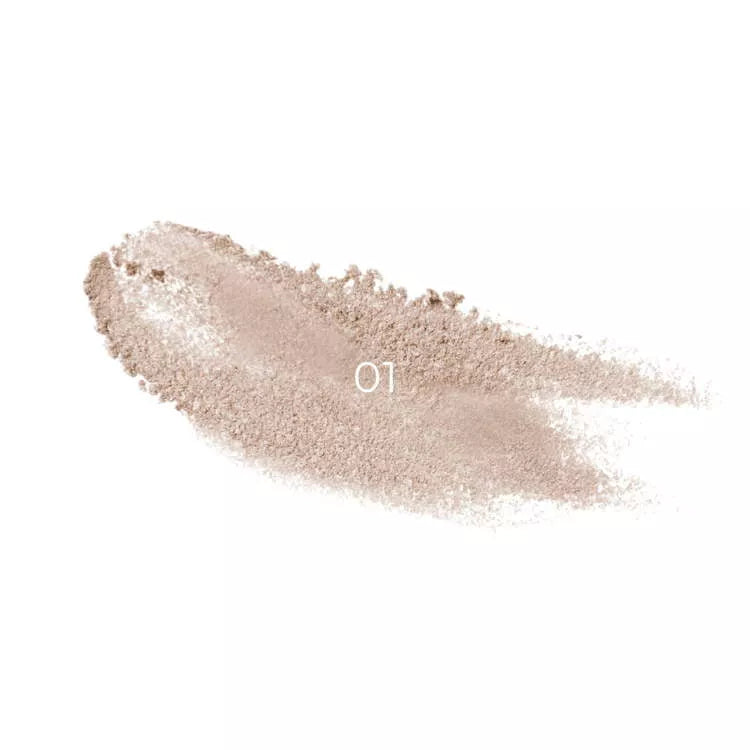 Ombretto in polvere Satin Loose Eyeshadow 01 Milky Beige