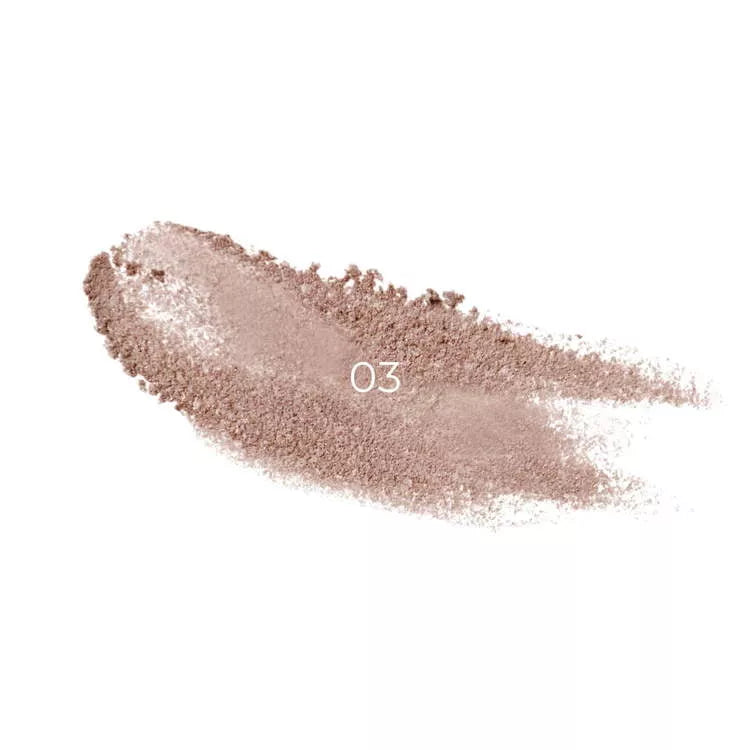 Ombretto in polvere Satin Loose Eyeshadow 03 Silky Taupe