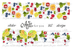 Slider Water Decals - Design 95