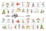 Slider Water Decals - Design 540