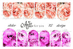 Slider Water Decals - Design 75