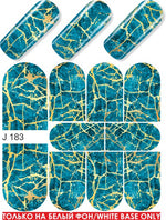 Slider Water Decals - J183