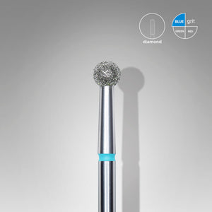 Staleks Punta diamantata a sfera, blu, diametro punta 3,5 mm