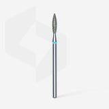 Staleks Punta diamantata Fiamma, blu, diametro 2.3 mm - lunghezza punta 10 mm