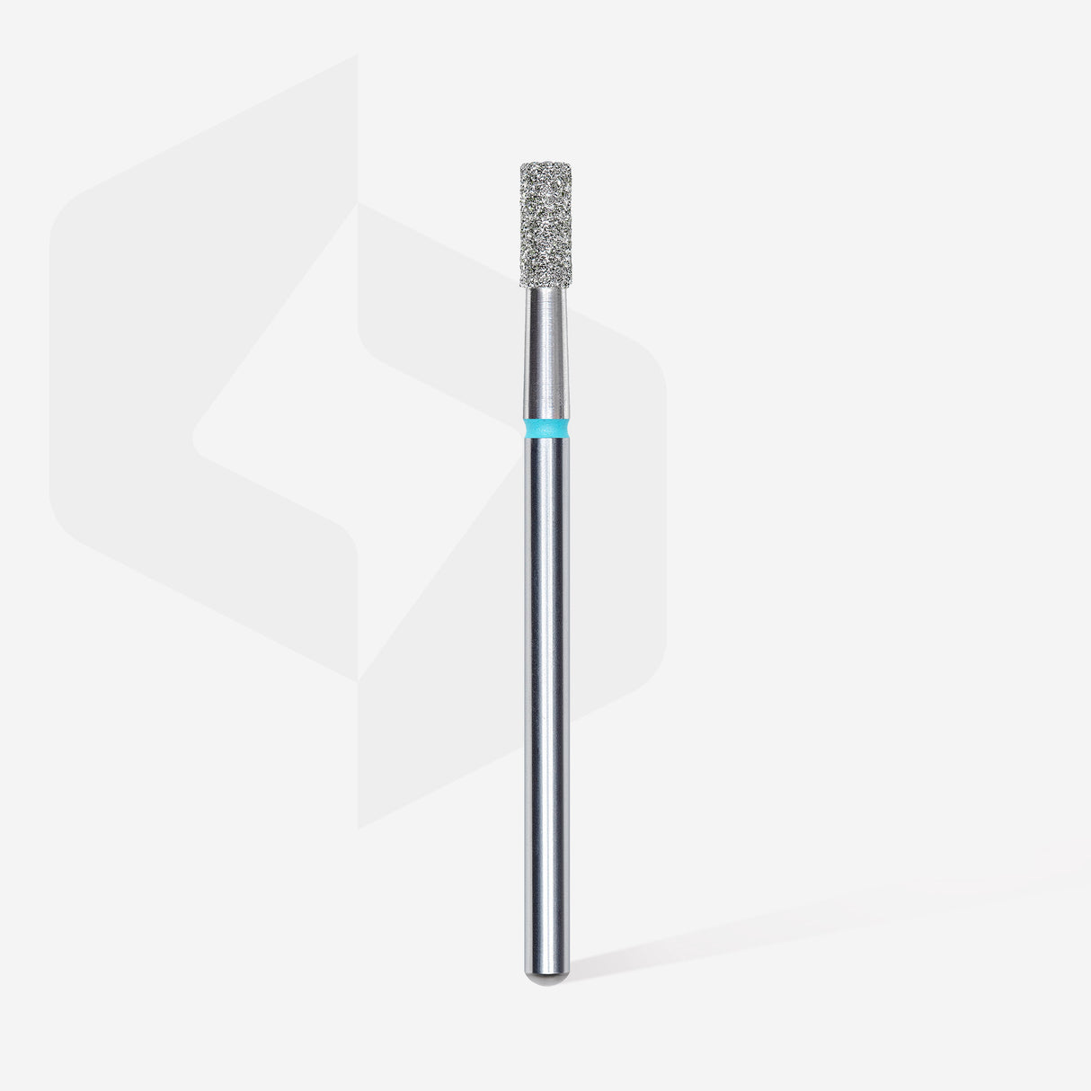 Staleks Punta diamantata Cilindro, blu, diametro 2.5 mm - lunghezza punta 6 mm