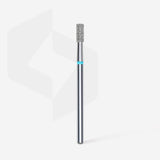 Staleks Punta diamantata Cilindro, blu, diametro 2.5 mm - lunghezza punta 6 mm