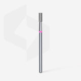 Staleks Punta diamantata Cilindro, rosso, diametro 2.5 mm - lunghezza punta 6 mm