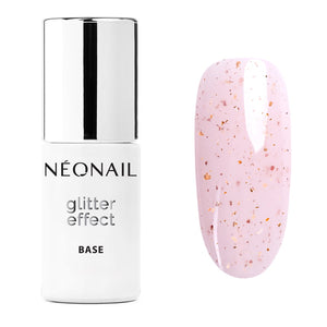 Glitter Effect Base Pink Sparkle 7,2ml