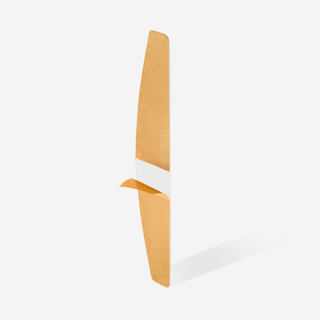 Ricambi BIANCHI con spugnetta per lima base mezzaluna EXPERT 40 - Grana 180 (30 pezzi)