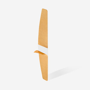 Ricambi BIANCHI con spugnetta per lima base mezzaluna EXPERT 40 - Grana 180 (30 pezzi)